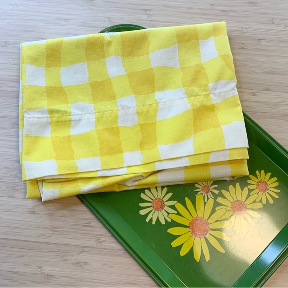 70s Yellow and Orange Pillowcases - Picture 2 of 10